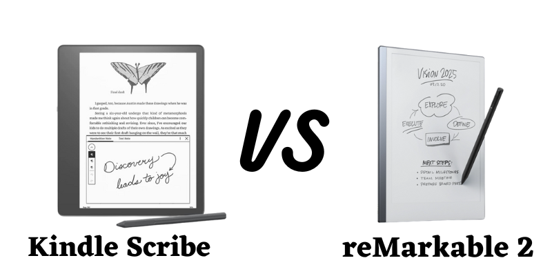 Amazon's New Kindle Scribe vs. Remarkable 2: The Kindle Scribe Is Better Than Remarkable 2?